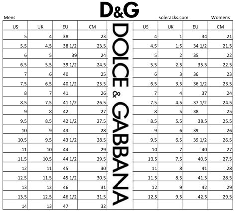 dolce gabbana garden travel size|dolce gabbana shoe size chart.